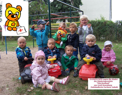 kita märchenland mit Teddy